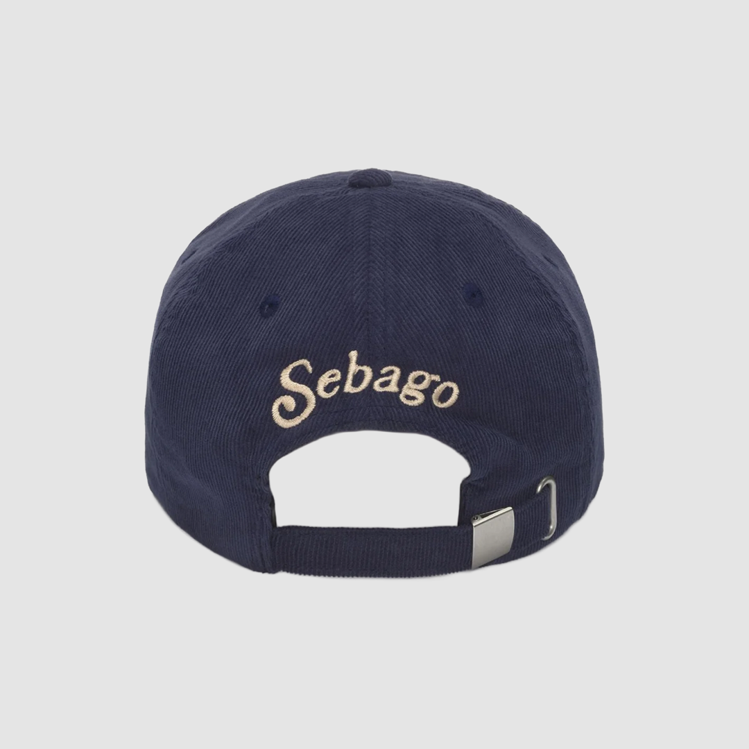 Connor Corduroy Cap Oxford Navy Duck