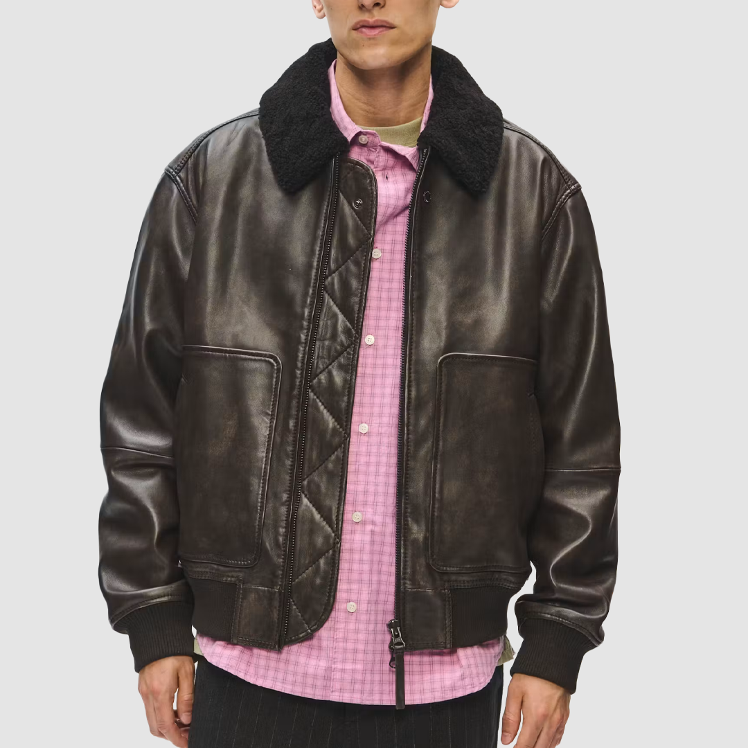 WWKrede x Bomber Worn Brown