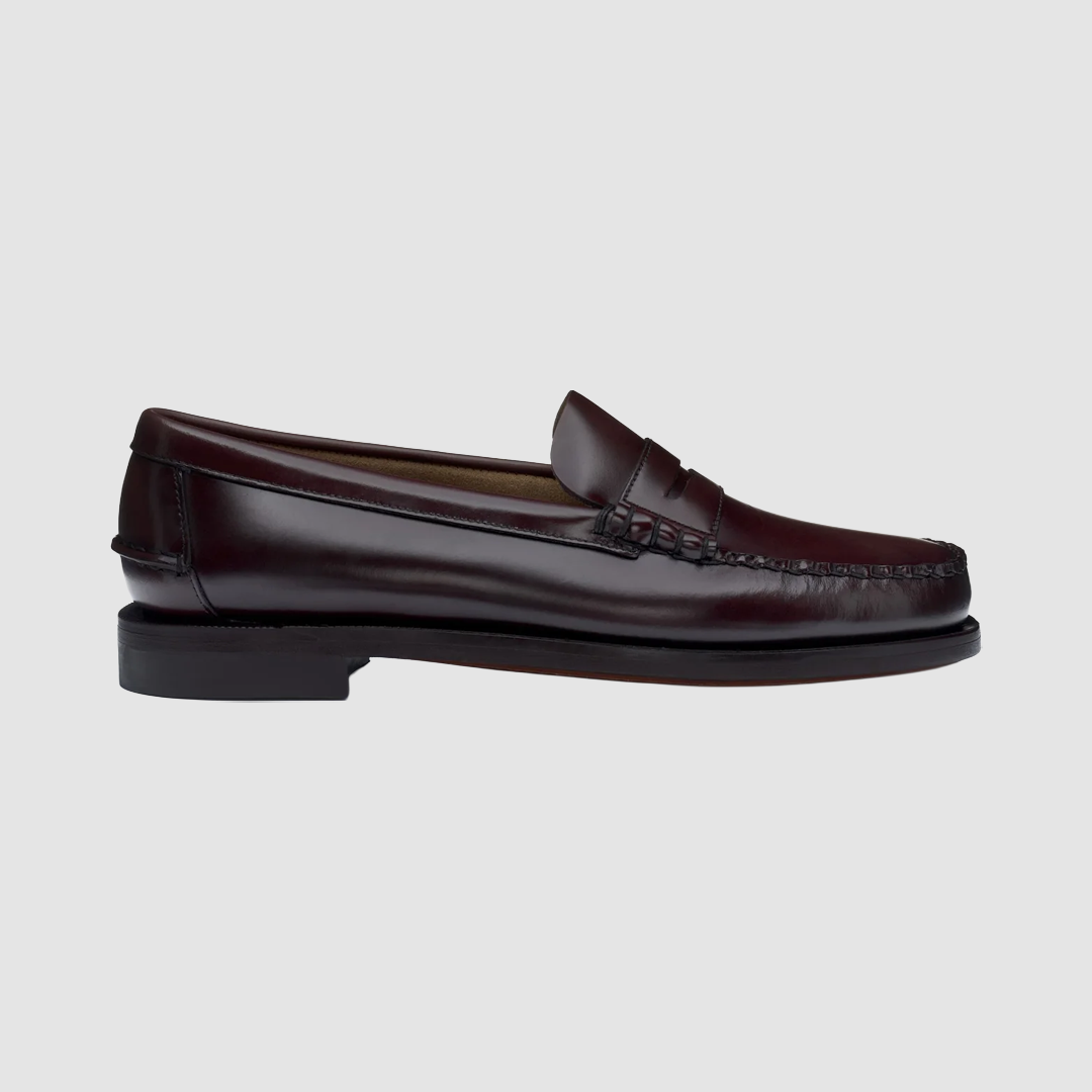 Classic Dan Mocassin W Brown Burgundy