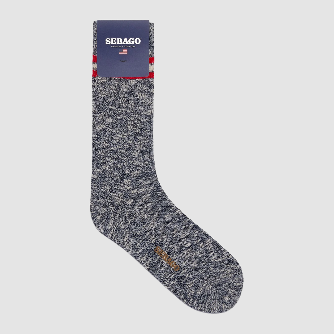 Seboeis Country Socks Blue Avio / Off White