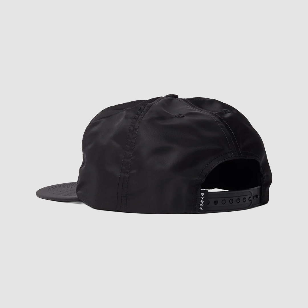 Distorded 90s Memory 6 Panel Hat Black