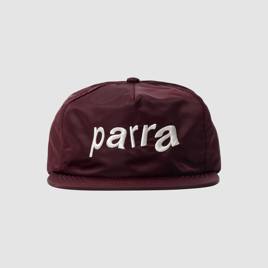 Distorded 90s Memory 6 Panel Hat Dark Red