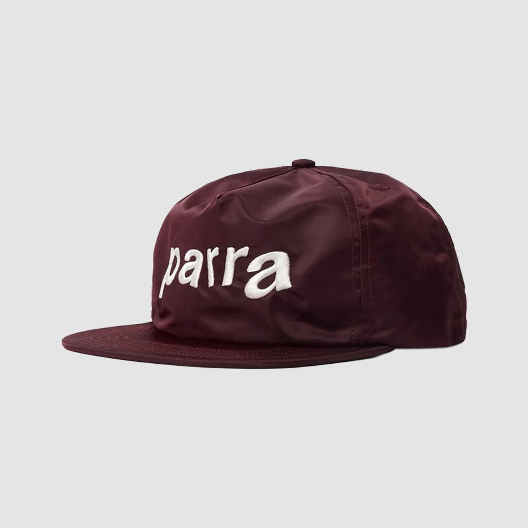 Distorded 90s Memory 6 Panel Hat Dark Red