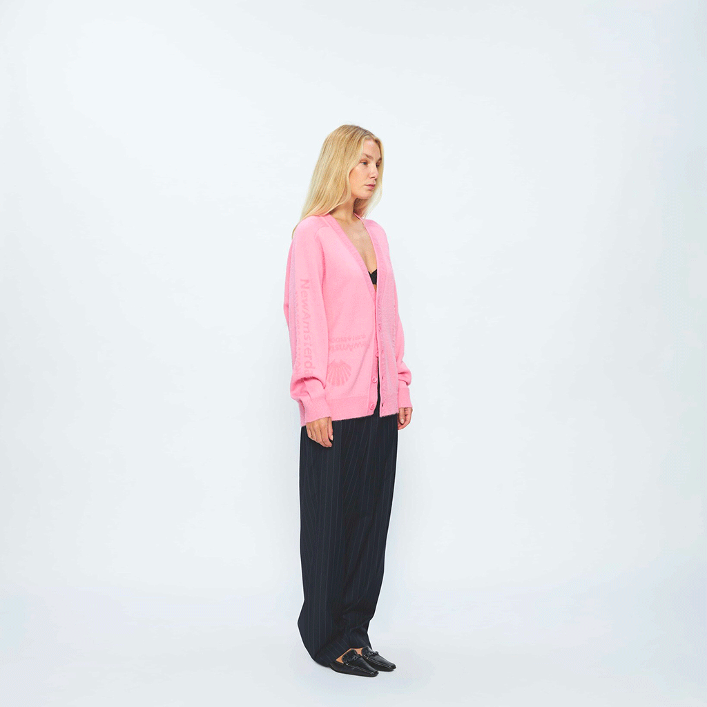 Scrambled Cardigan Pink