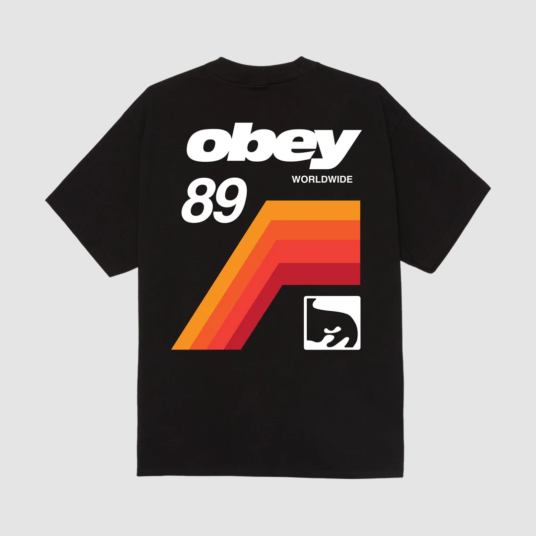 Obey VHS T-Shirt Black