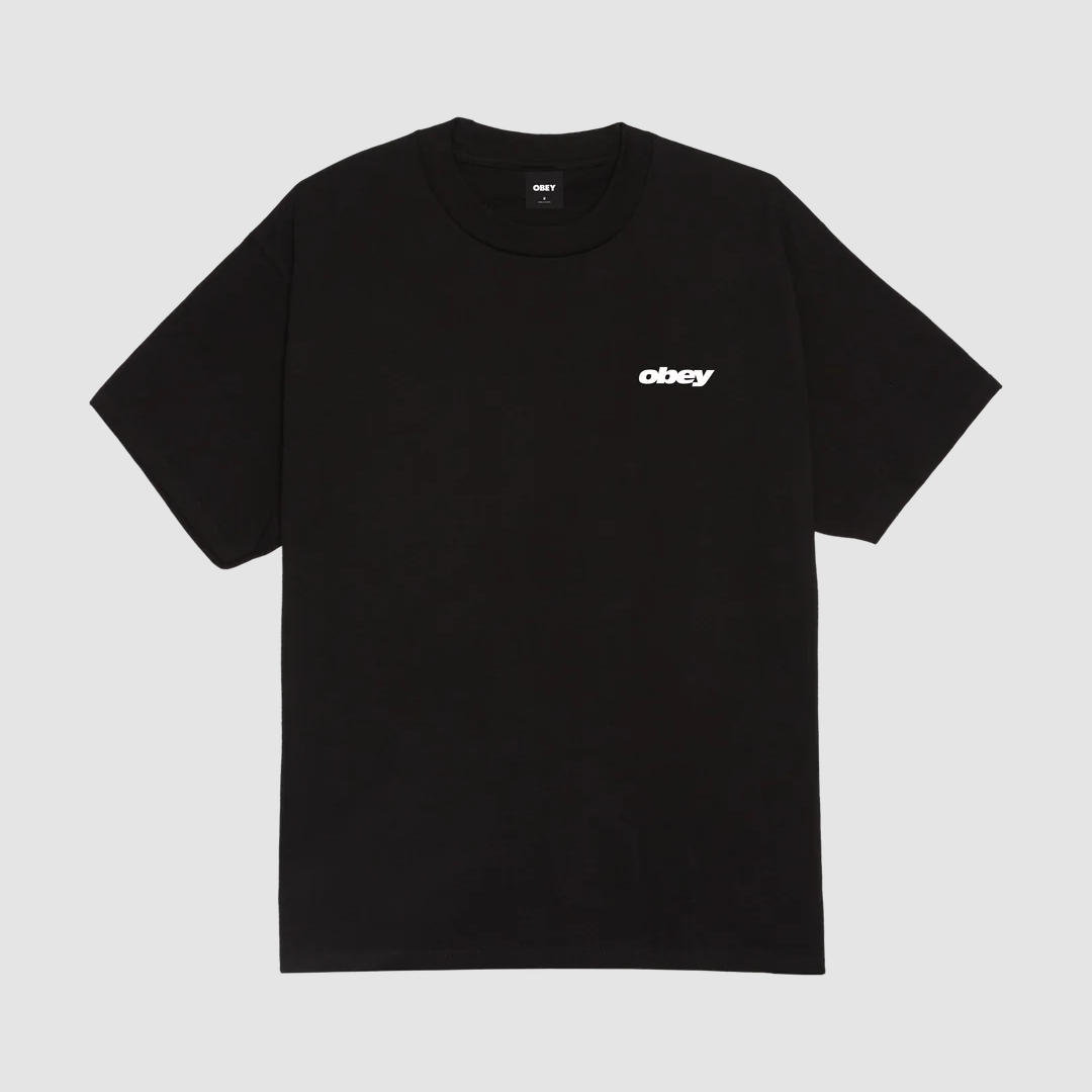 Obey VHS T-Shirt Black
