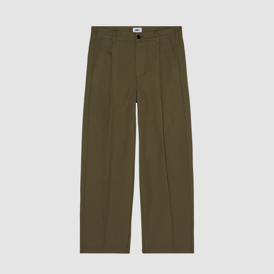 Dean Pleated Pant Stone Gray