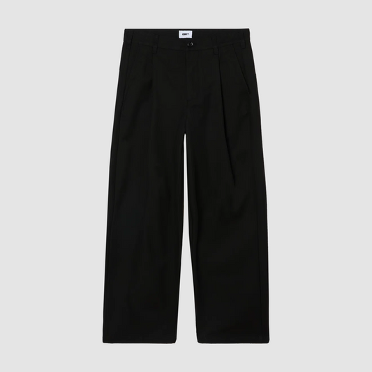Dean Pleated Pant Black