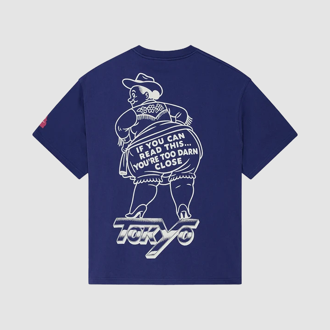 Bloomers OS T-Shirt Limoges Blue