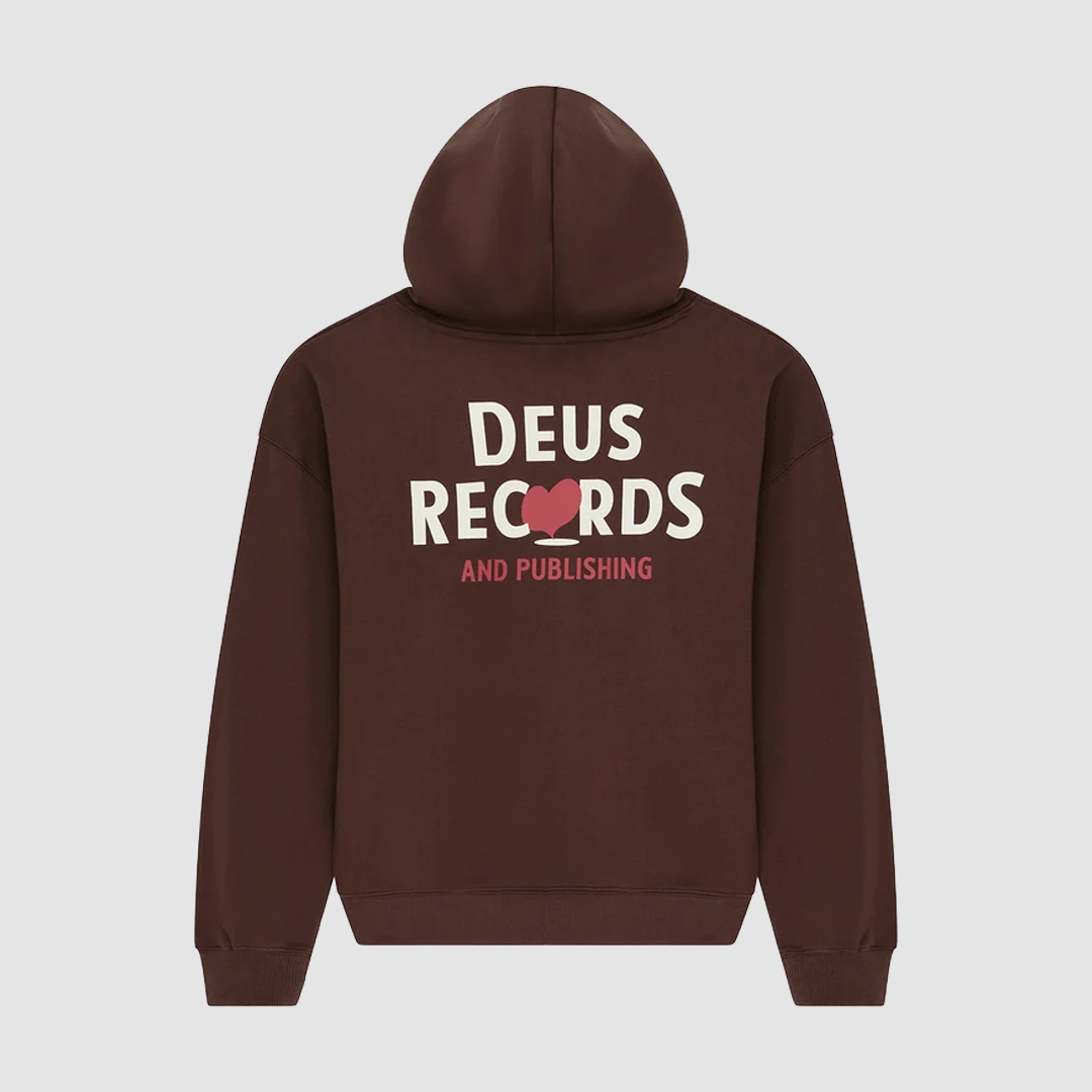 Deep Cut Hoodie Downtown Brown