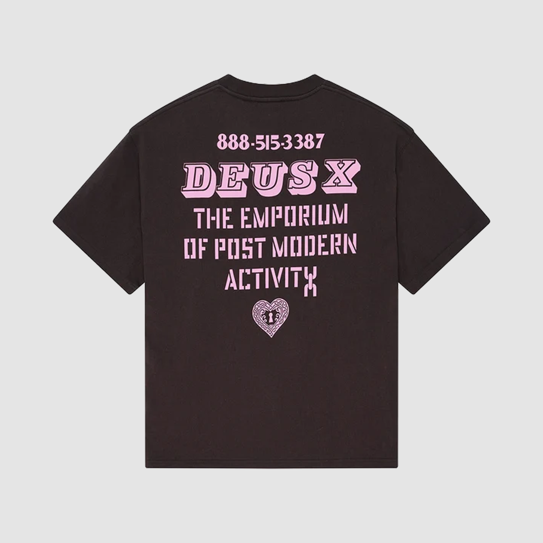 Upstairs OS T-Shirt Anthracite Grey