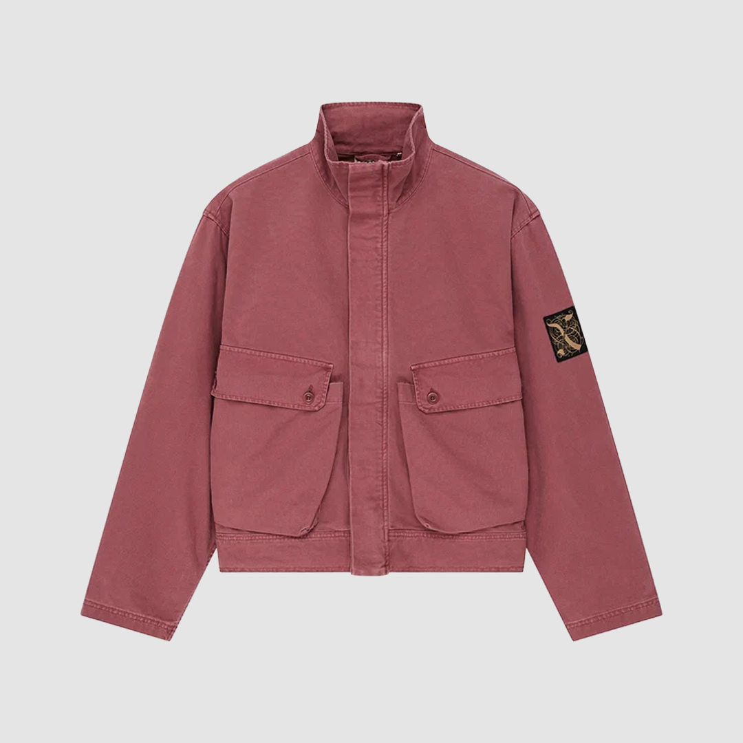 Common State Jacket Overdyed Red