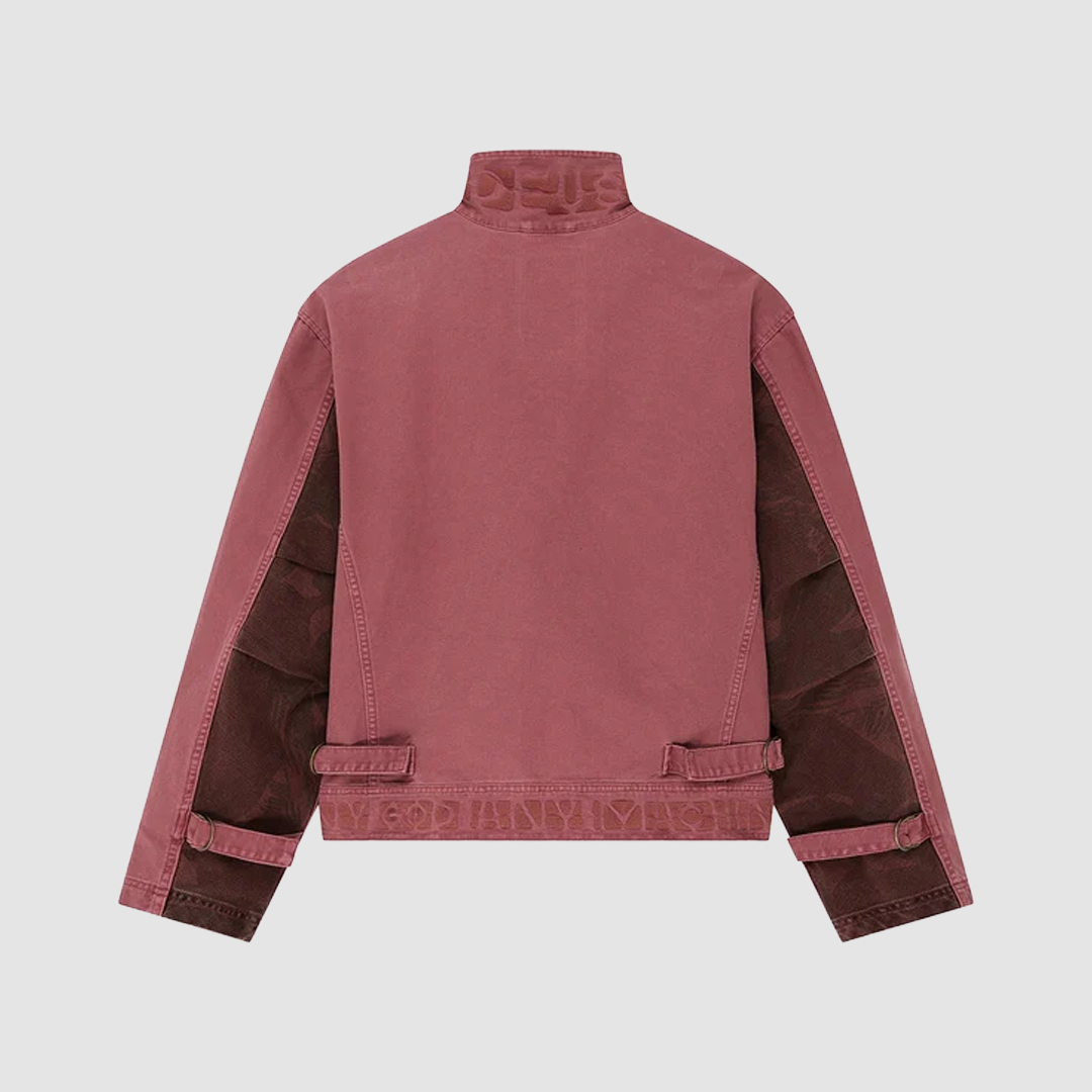 Common State Jacket Overdyed Red