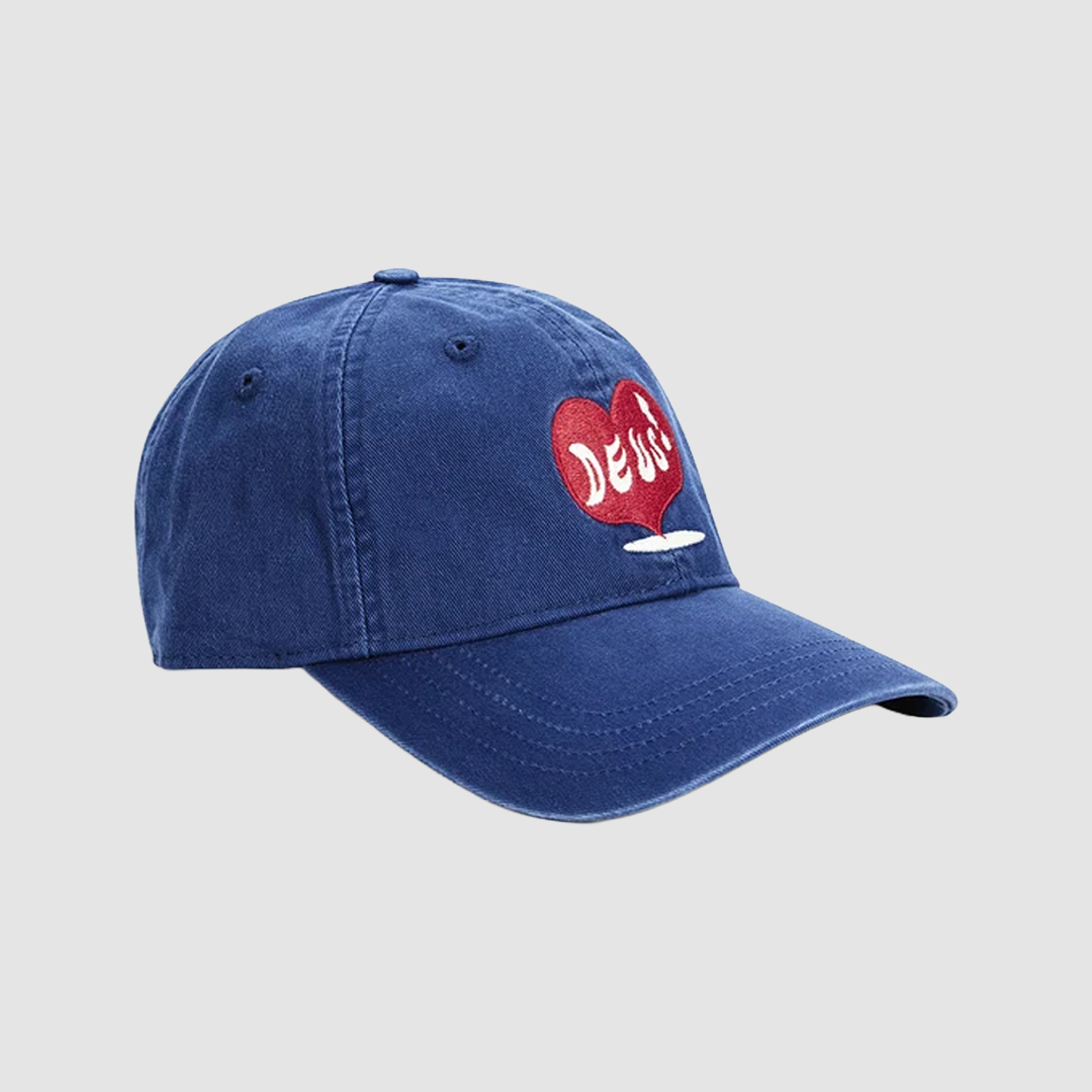 Deep Cut Dad Cap Limoges Blue
