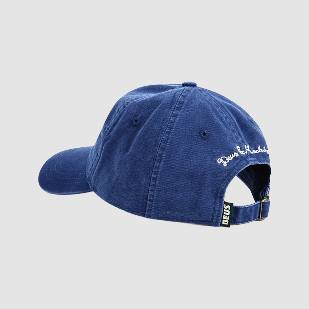 Deep Cut Dad Cap Limoges Blue