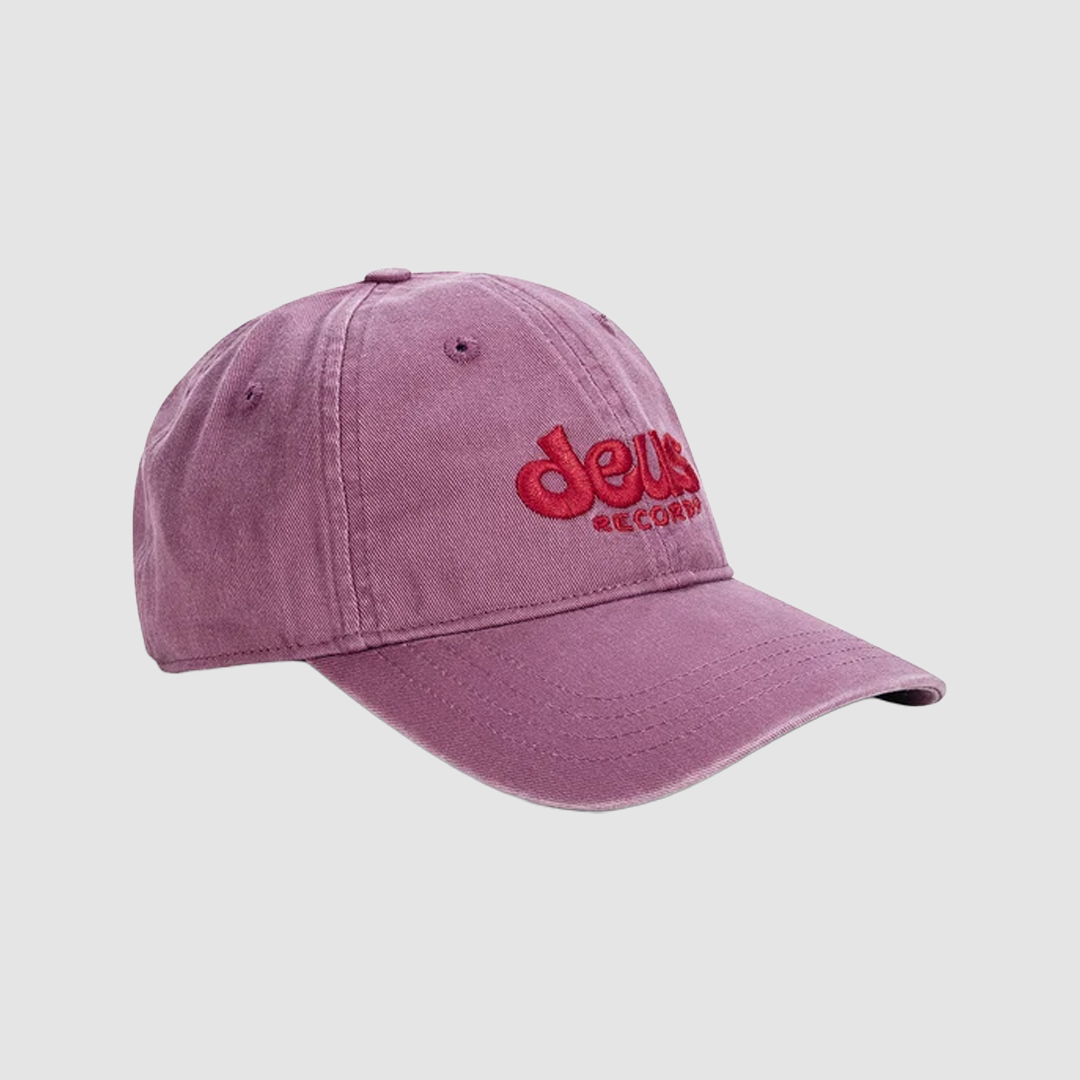 Smile Dad Cap Red Violet