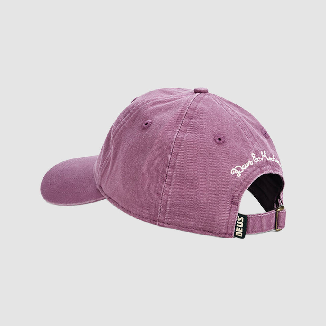 Smile Dad Cap Red Violet