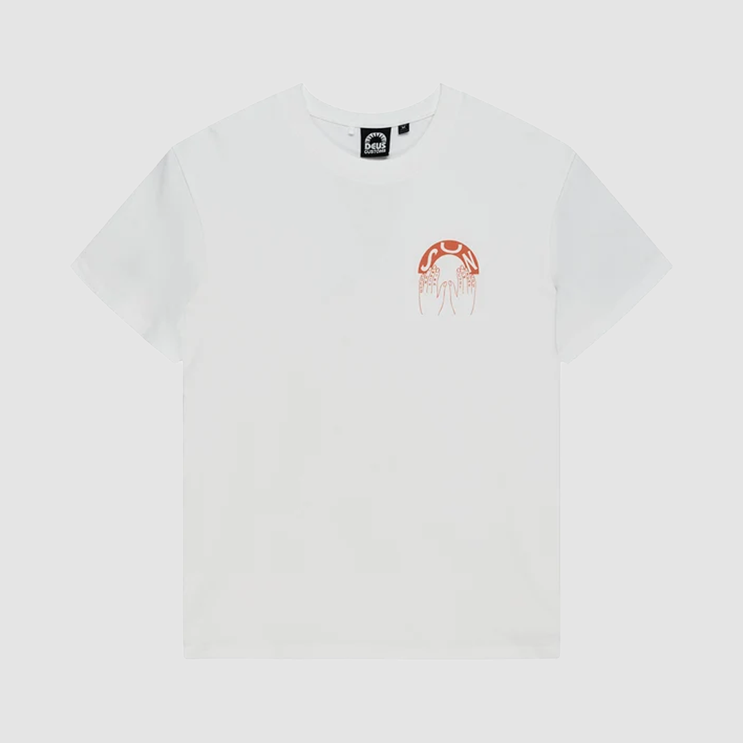 Catchin Rays T-Shirt Vintage White