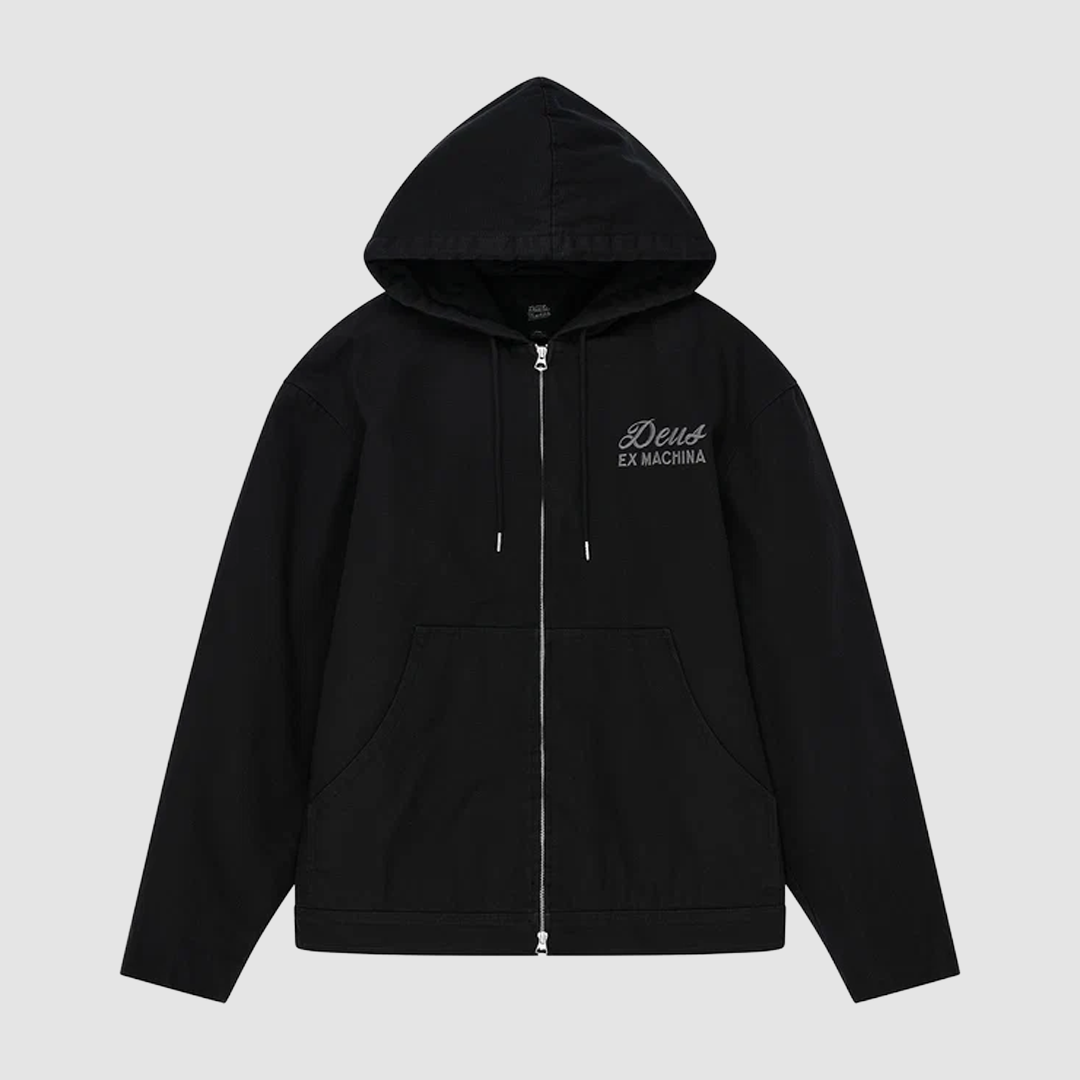 Harajuku Hooded Jacket Black