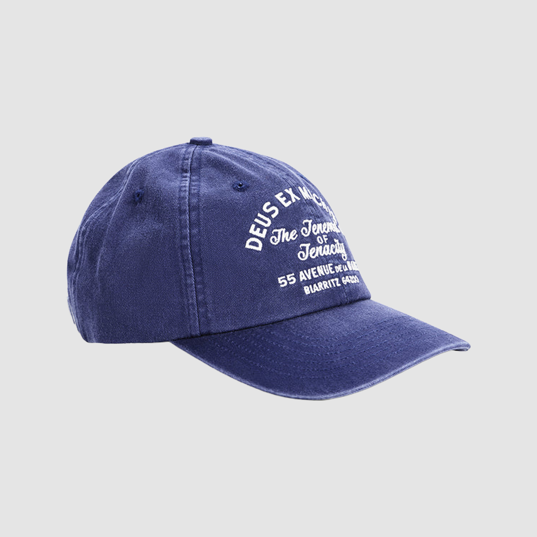 Biarritz Sign Cap Mechanic Blue