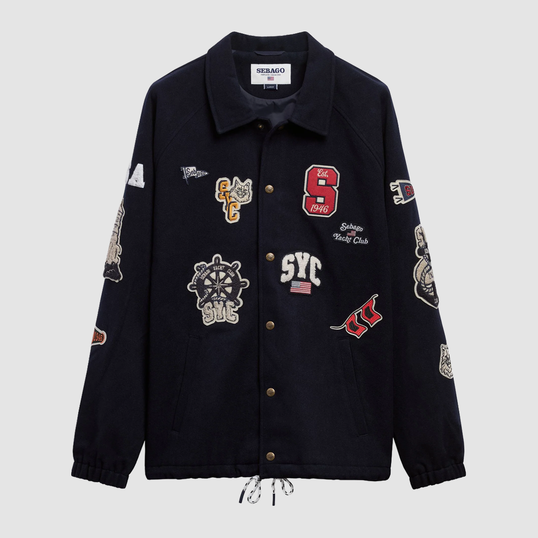 Tender Patch Jacket Blue Dark