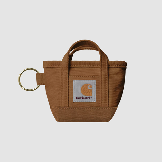 Mini Tote Bag Keychain Hamilton Brown