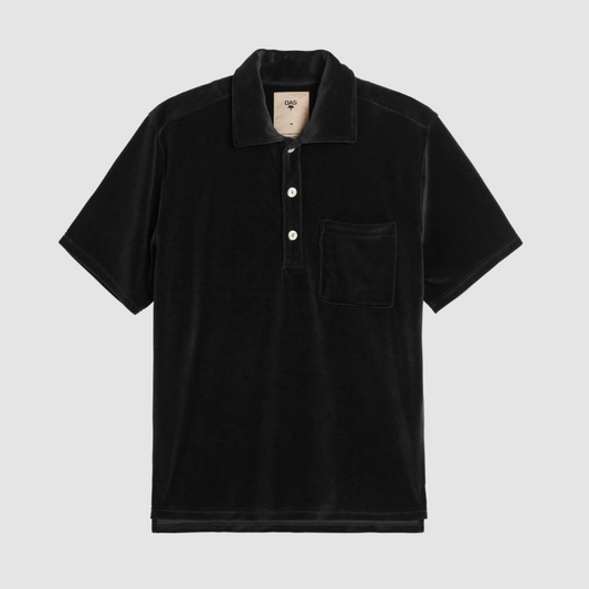 Nearly Black Girona Velour Shirt