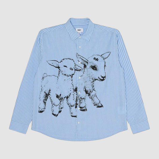 Billy Woven Light Blue Multi