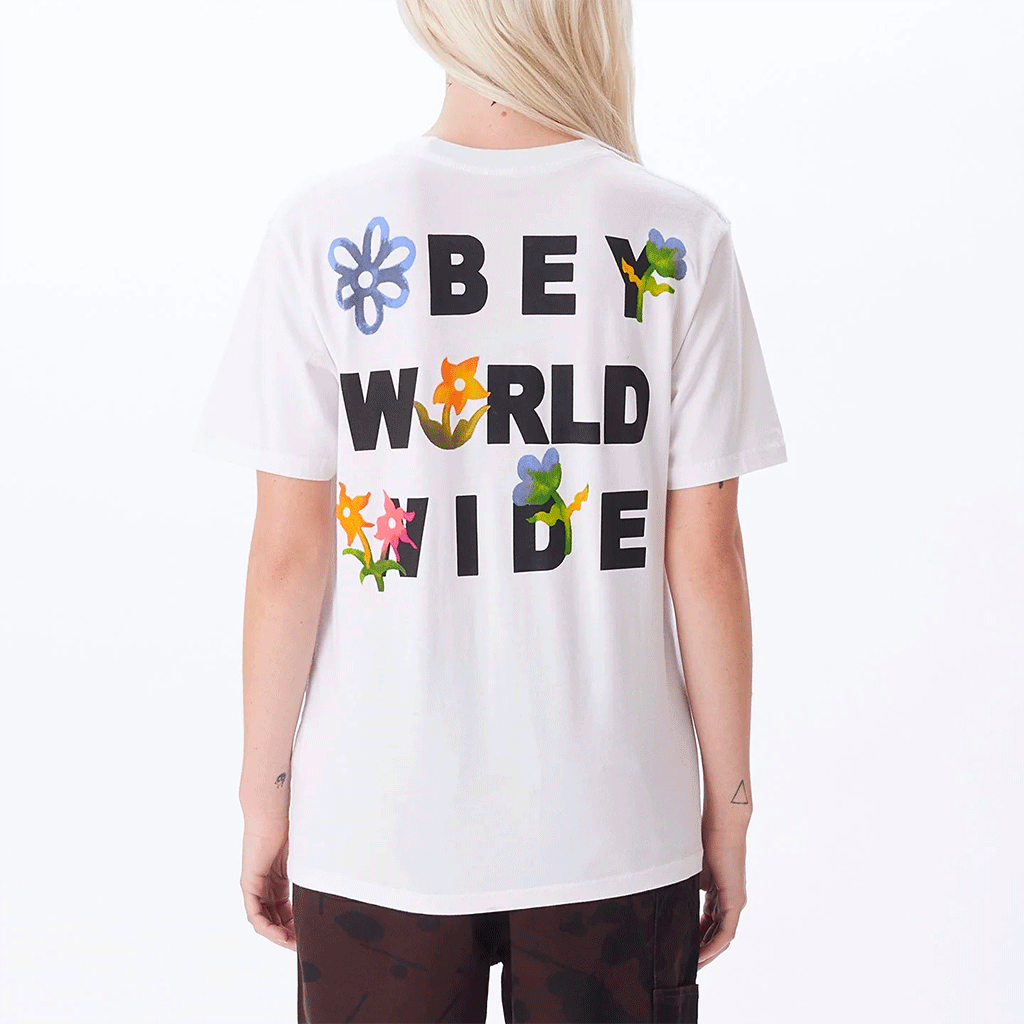 Obey Piece Of Heaven T-Shirt White