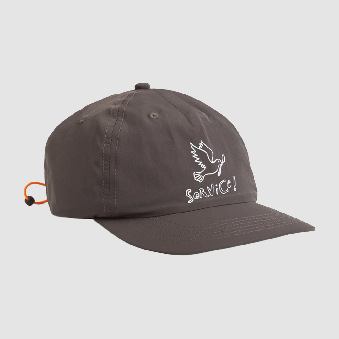 Nylon Dove Cap Brown