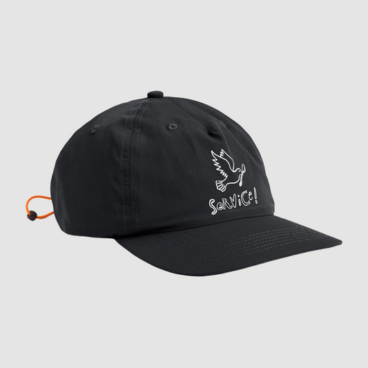 Nylon Dove Cap Black