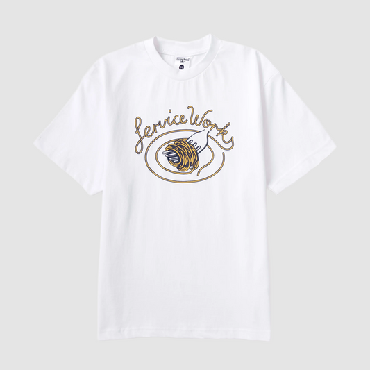 Spaghetti Tee White
