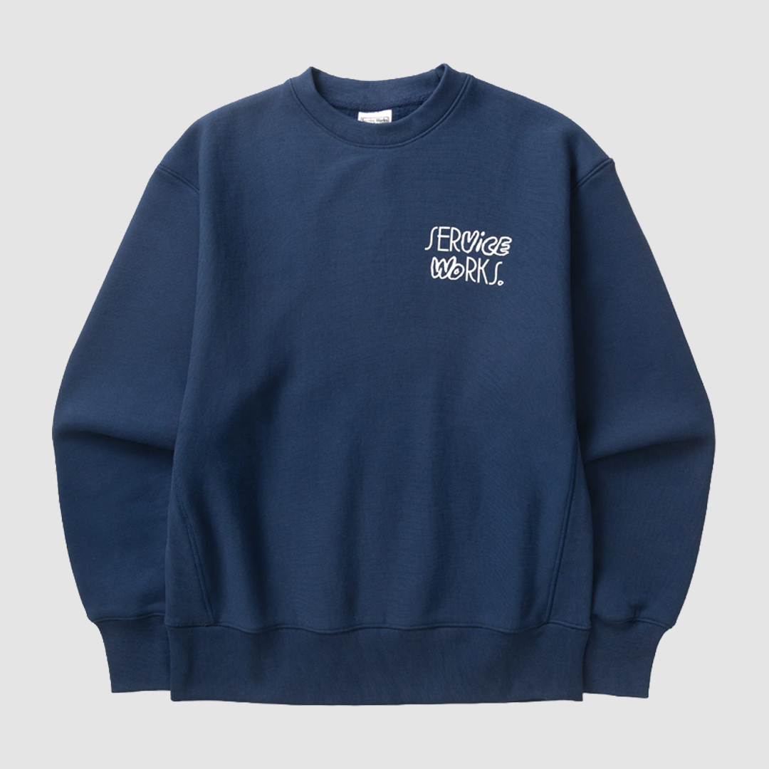 Double Vision Crewneck Navy