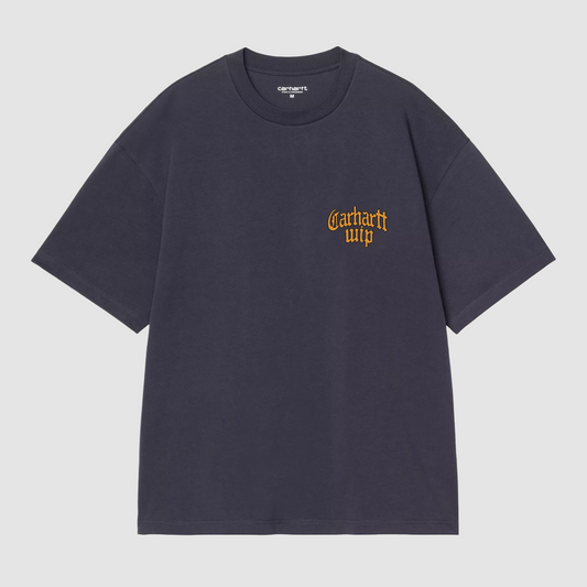 S/S Blackletter T-Shirt Dark Navy