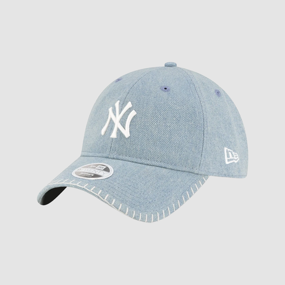 WMNS 9TWENTY New York Yankees MLB Denim Stitch Light Blue