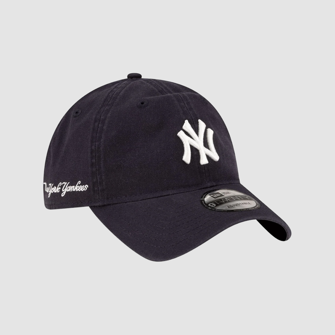 9TWENTY New York Yankees MLB Washed Script Navy