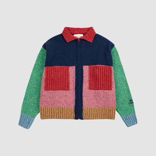Bobo Choses Color Block Cardigan