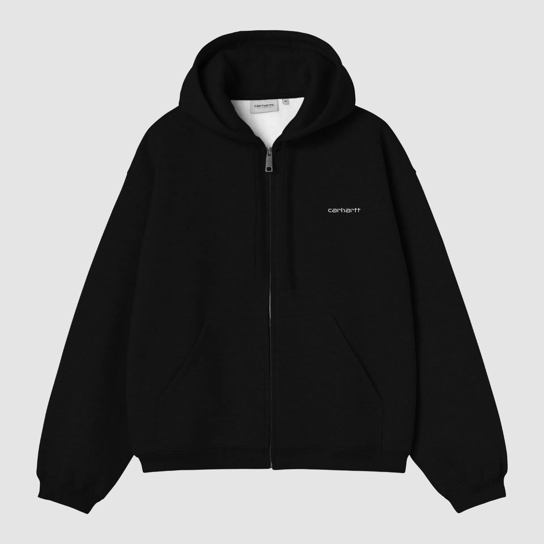 Hooded Ebbert Jacket Black / White