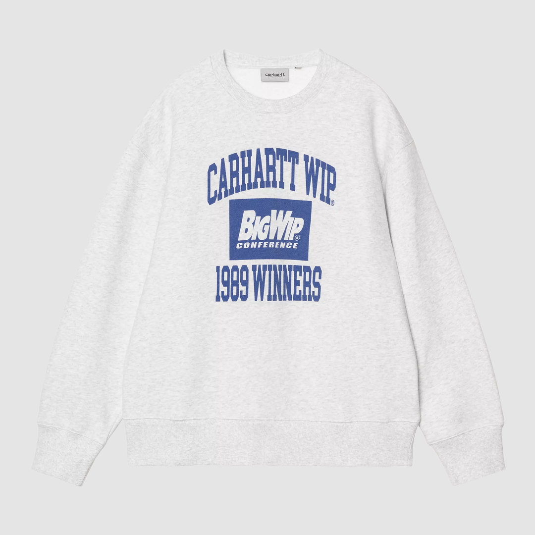 1989 Winners Sweat Ash Heather Heavy Stone Washed