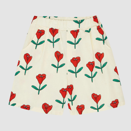Tulips Allover Kids Shorts