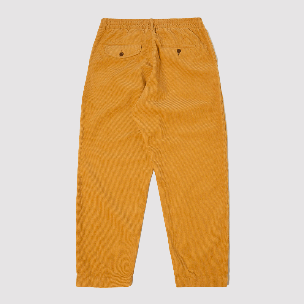 Pleated Track Pant Corduroy Corn