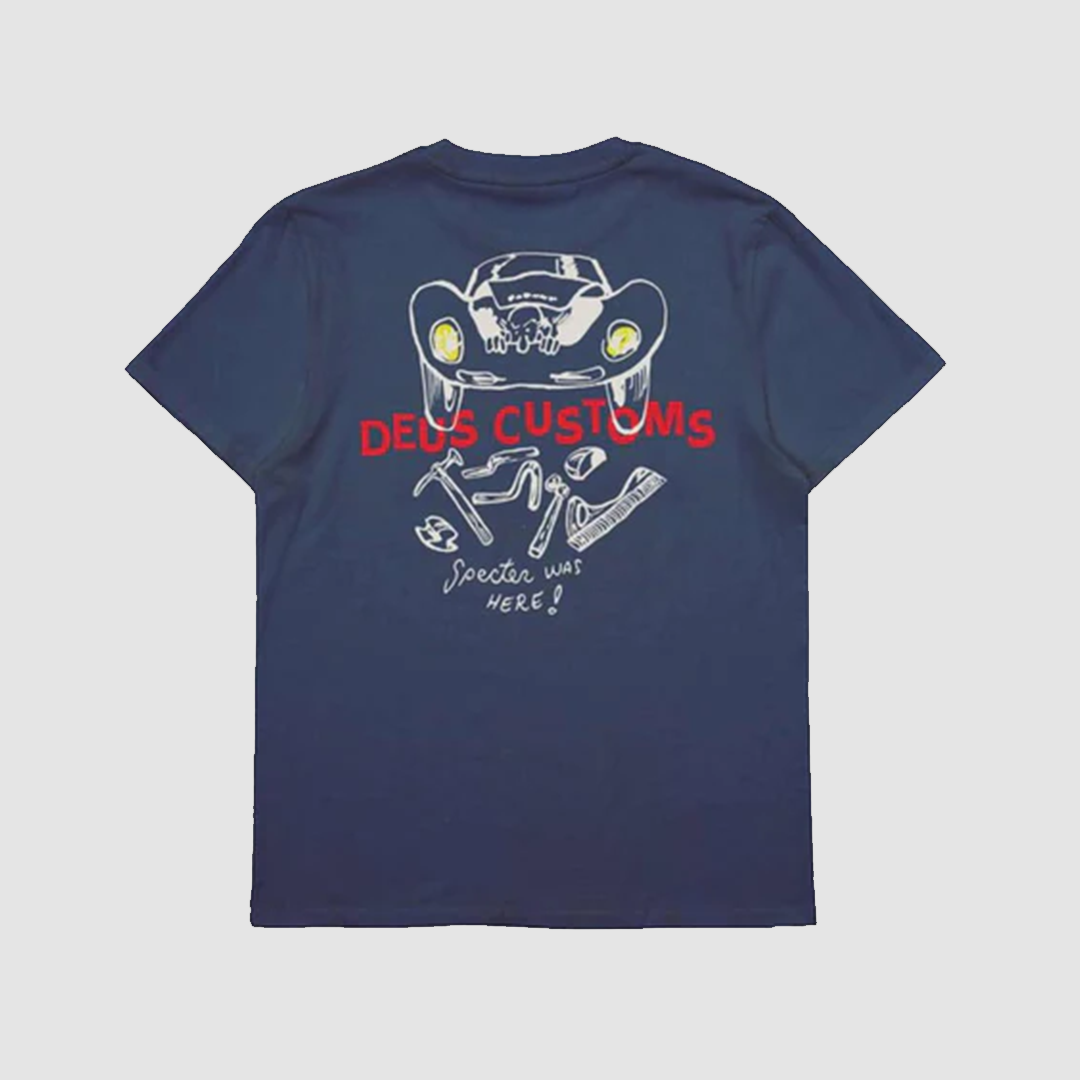 Specter Worshop T-Shirt Azure Navy