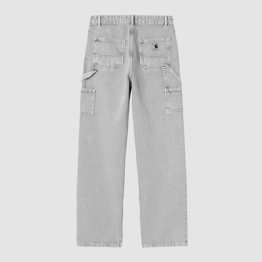 W' Pierce Pant Straight Black Chalk Wash