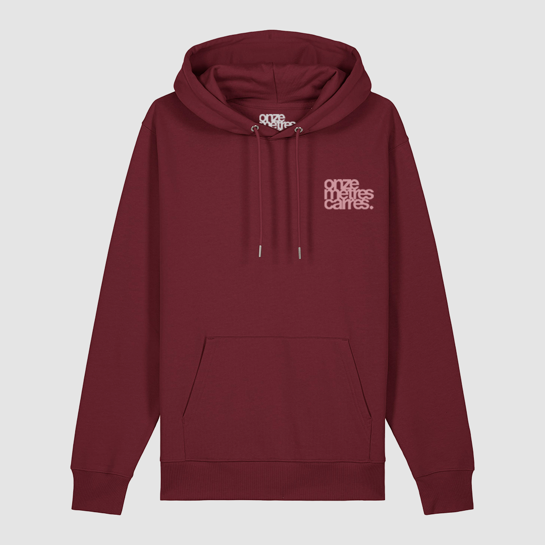 Hoodie OMC x Chopine Burgundy