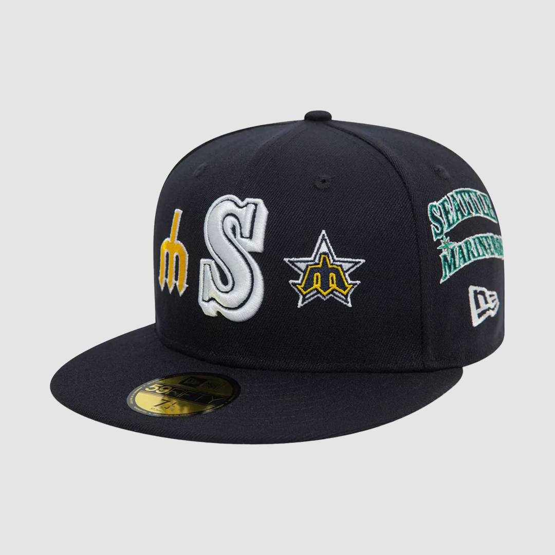 59FIFTY MLB Cooper Patch Seattle Mariners Navy