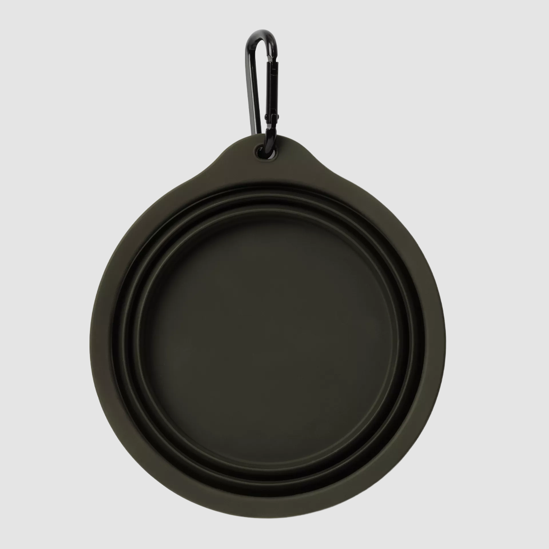 Wild Dog Foldable Bowl Olive / Wax