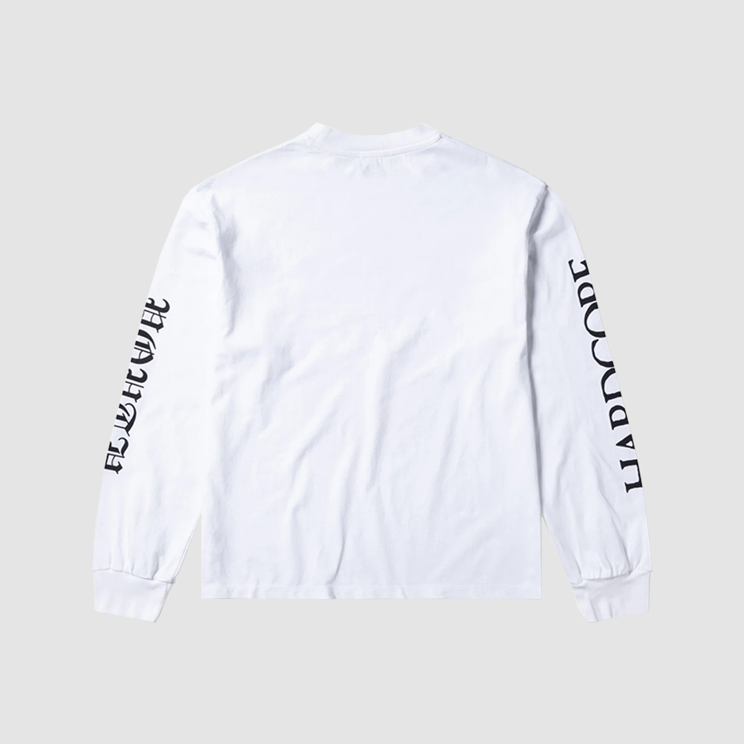 Wolf LS T-Shirt White