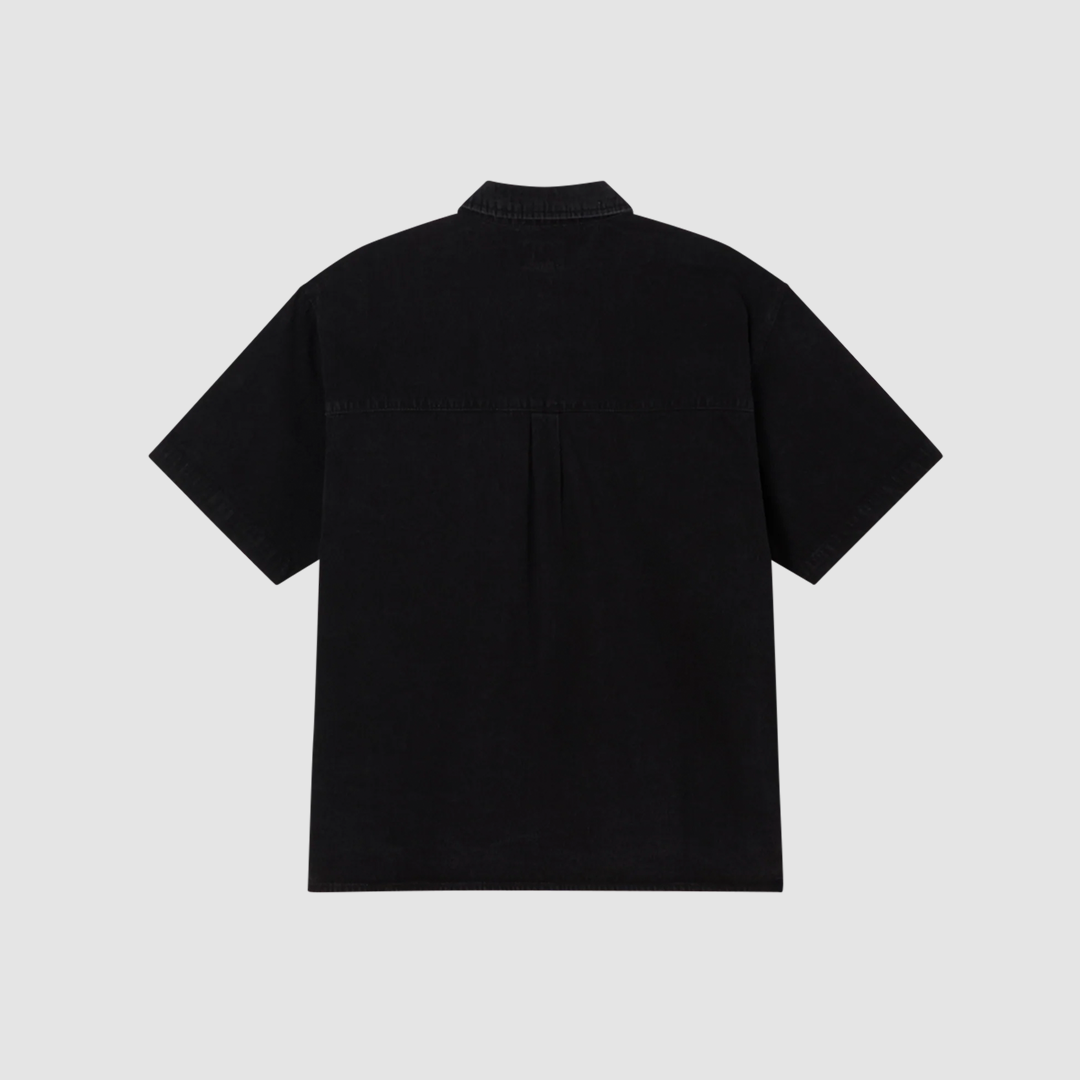 Bigwig Denim Shirt Faded Black