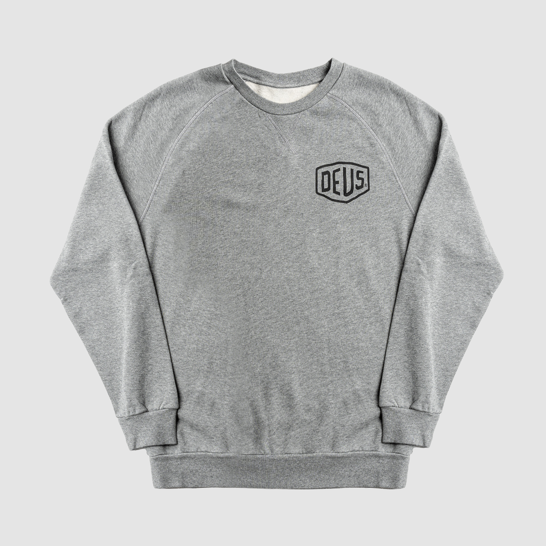 Tokyo Address Sweat Grey Marle