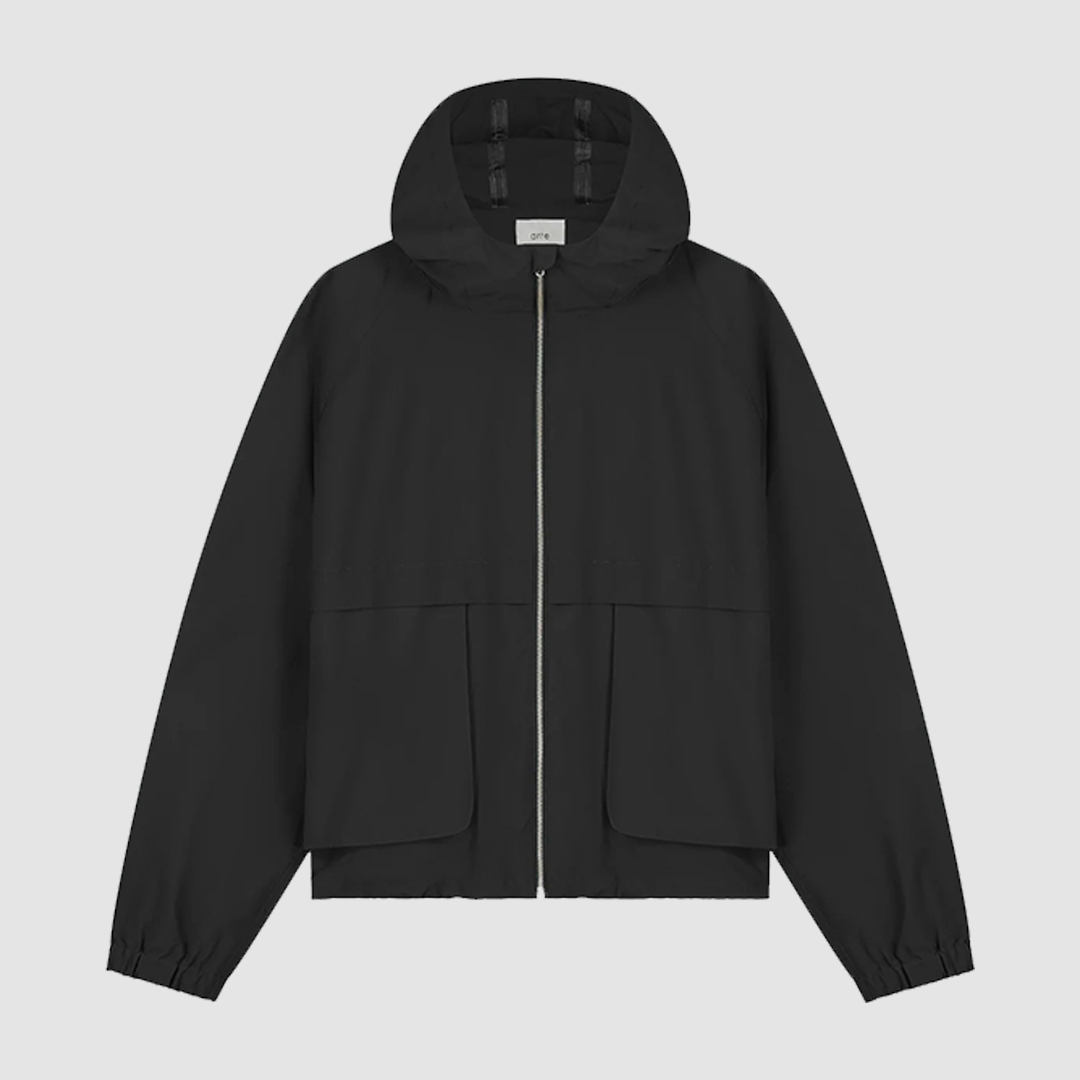 Bird Logo Anorak Black